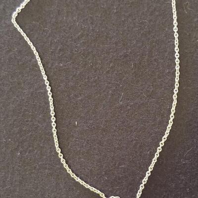 Silver Necklace with Freshwater Pearl Pendant