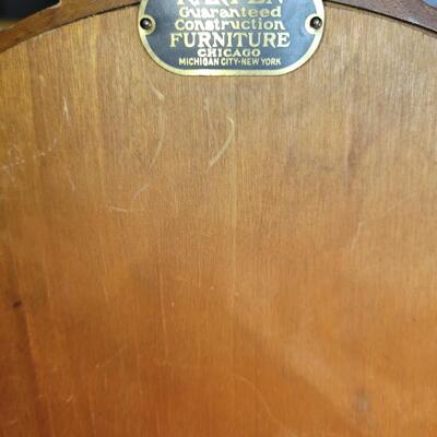 Antique Karpen standalone mirror