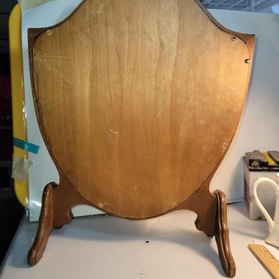 Antique Karpen standalone mirror