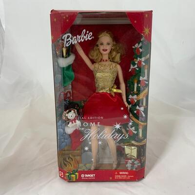 -39- Home for the Holidays Barbie (2001) | Holiday Wishes Barbie (2007)