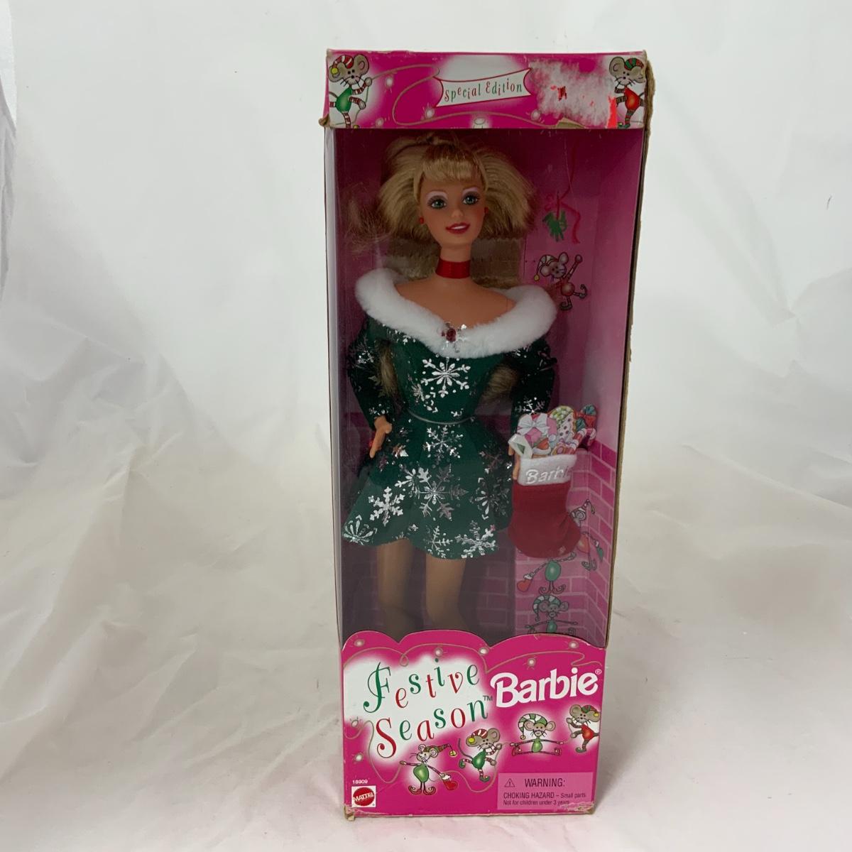 2003 Holiday Joy Barbie Pop - Speciale Kerst Editie Met Accessoires