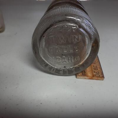 2 old pop bottles