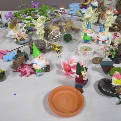Collection Of Gnomes & Fairies