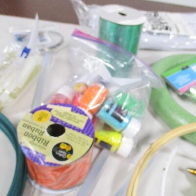 Collection Of Arts & Craft Supplies