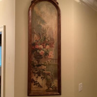 Two gorgeous entry way pieces of art