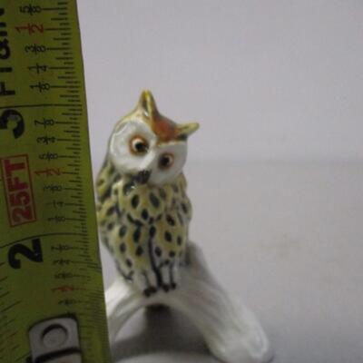 Goebel W Germany Owl On Branch