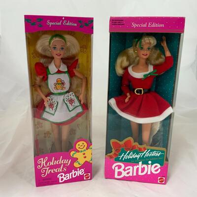 -46- Holiday Treats Barbie (1997) | Holiday Hostess (1992)