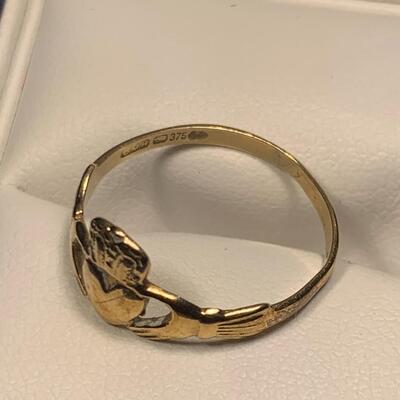 10K Gold Claddagh Ring