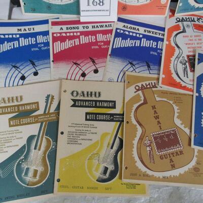 11 Vintage Steel Guitar Sheet Music From 1940 - 50s