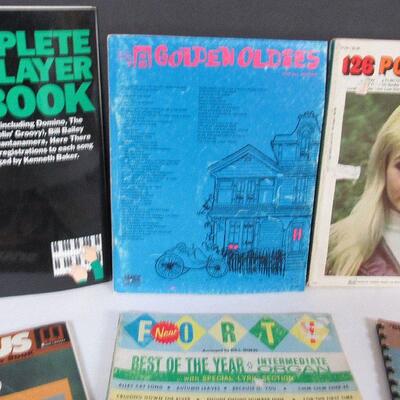 Lot of Organ Song Books 1960-80s