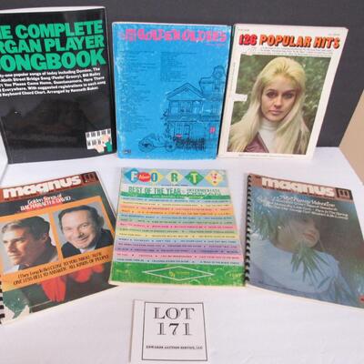 Lot of Organ Song Books 1960-80s