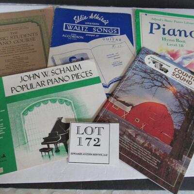 Lot of Piano Music Books 1940-80s