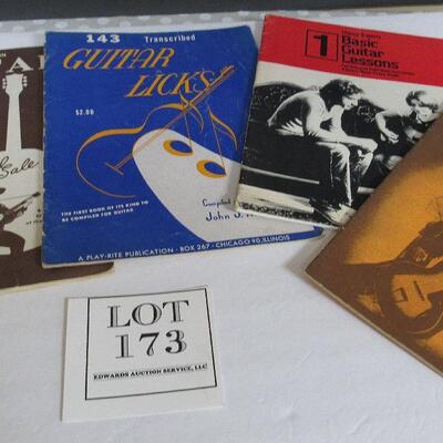 Lot of Older Guitar Sheet Music Books 1950s