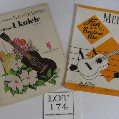 Older Ukelele Song/Music Books, 1960-70s