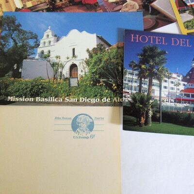 Lot of 40+ Travel Postcards and One Plain One