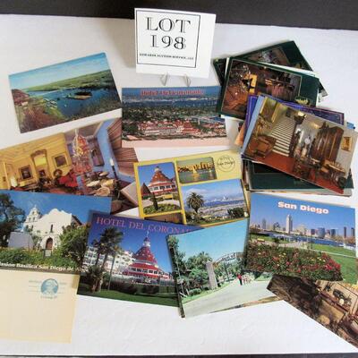 Lot of 40+ Travel Postcards and One Plain One