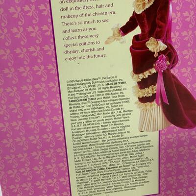 -61- Victorian Lady Barbie (1995) | Great Eras | Collector Edition
