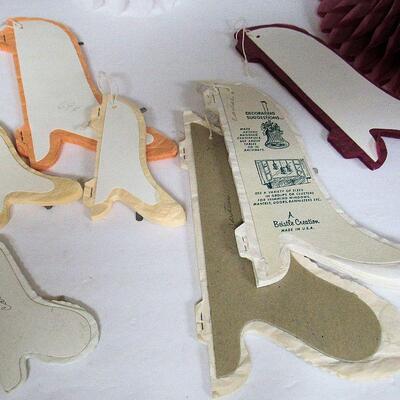 Older Wedding Decor, Honeycomb Tissue Bells, More