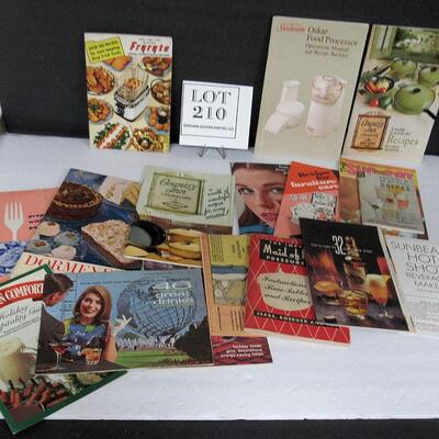 Lot of Misc Small Cook Booklets, Advertising Etc.