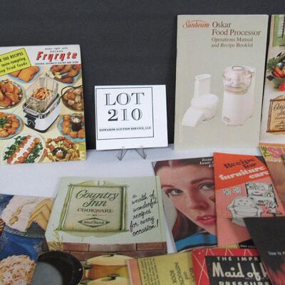Lot of Misc Small Cook Booklets, Advertising Etc.