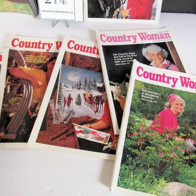 Lot of Country Woman Magazines, 1990-1995