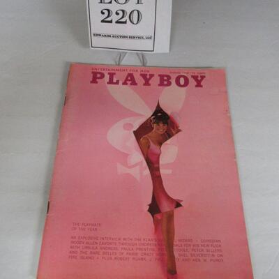 Vintage Playboy Magazine, August 1965