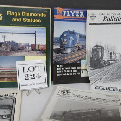 Lot of Misc Railroad Magazines, 1989, 1992, 1993, 2009