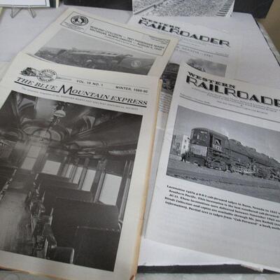 Lot of Misc Railroad Magazines, 1989, 1992, 1993, 2009