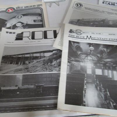 Lot of Misc Railroad Magazines, 1989, 1992, 1993, 2009