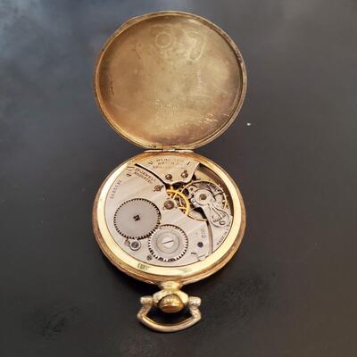 1910 Hamilton 17 Jewel 14Kt Gold Filled Watch