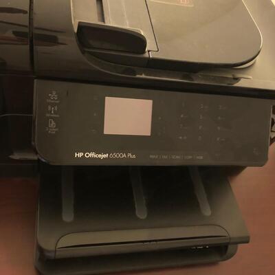 HP Officejet 6500A Plus Printer with Fax, Scan, Copy, and Internet Connection (UO-JF)