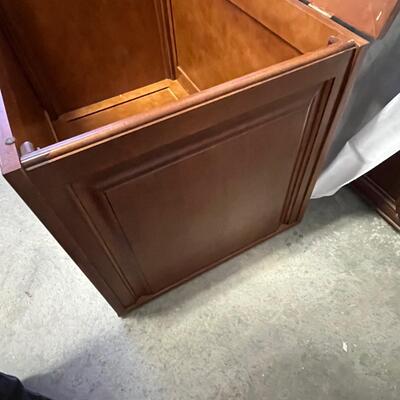 Wooden Storage Cabinet Side Table (UO-JF)