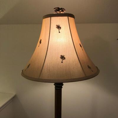 Tall Palmetto Desk Lamp with Shade (UO-JF)
