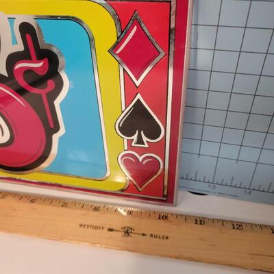 Slot machine glass