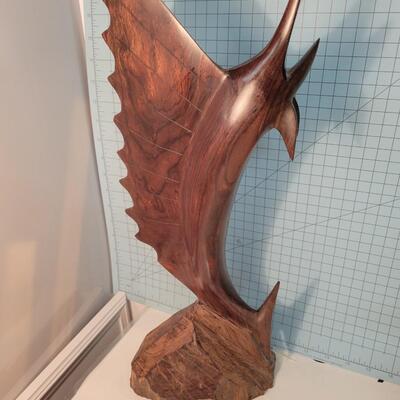 Wooden swordfish