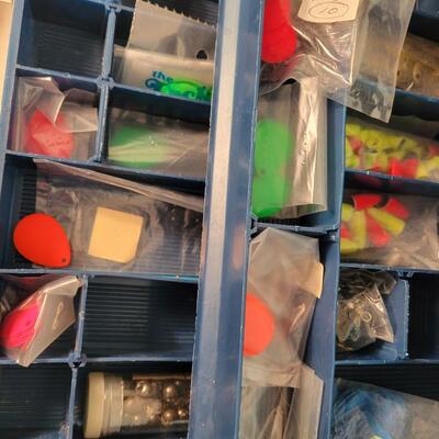 Plano  Fishing tackle Box with gear