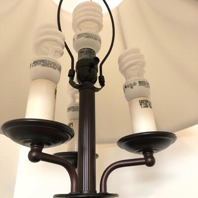 Three Candle Table Lamp with 3 Light Settings (UR-JF)