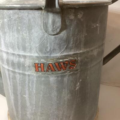 Lot 950. Vintage HAWS Galvanized Watering Can