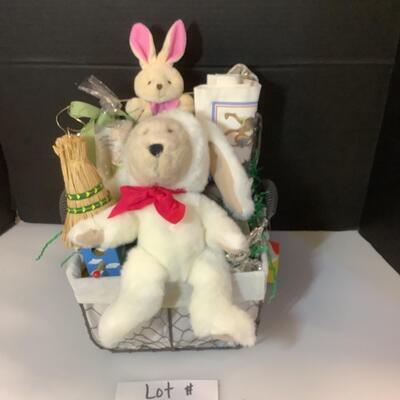 Lot 973. Chicken Wire Easter Basket