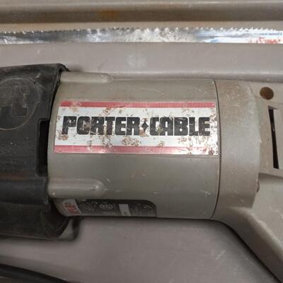 ;LOT 8  PORTER-CABLE TIGER SAW AND HEAVY-DUTY EXTENSION CORD