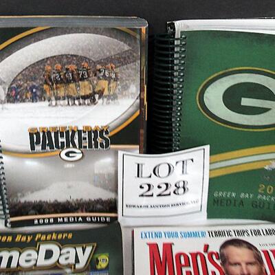 Lot of Packers Items, Team Photos, 2008 & 2016 Media Guides, More