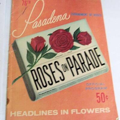 1/1/1965 Pasadena Tournament of Roses, Copy of  Vince Lombardi's Stepping Down Notification, More