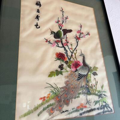 Japanese Needle Art on Cloth