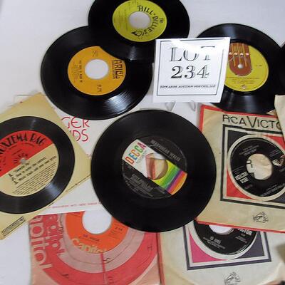 Misc Lot of Older 45 Records