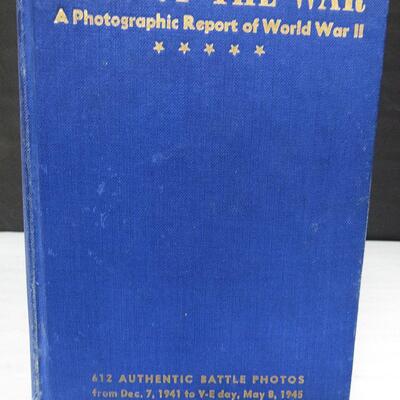 1945, 1st Edition, Eyes of the War, Photographic Report of WWII, Hard Cover