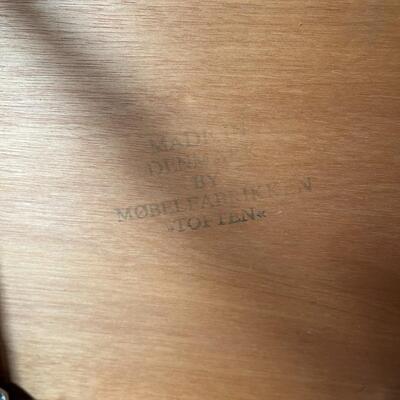 Set of 3 Vintage Denmark Mobelfabrikken Toften Teak Nesting Side Tables
