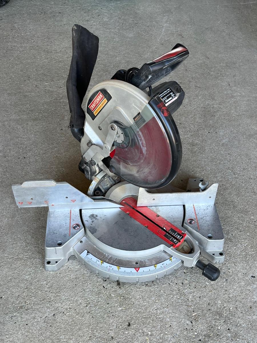 Craftsman 12 inch sales compound miter saw