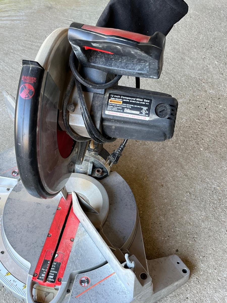 Old craftsman miter saw deals