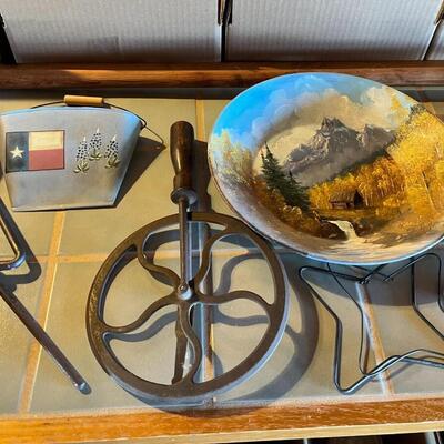 Antique Tools and Cowboy Collectibles