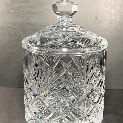 Waterford Crystal Lidded Jar